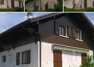 Pose Bardage Bons-en-Chablais - Maison Volets - Chalets