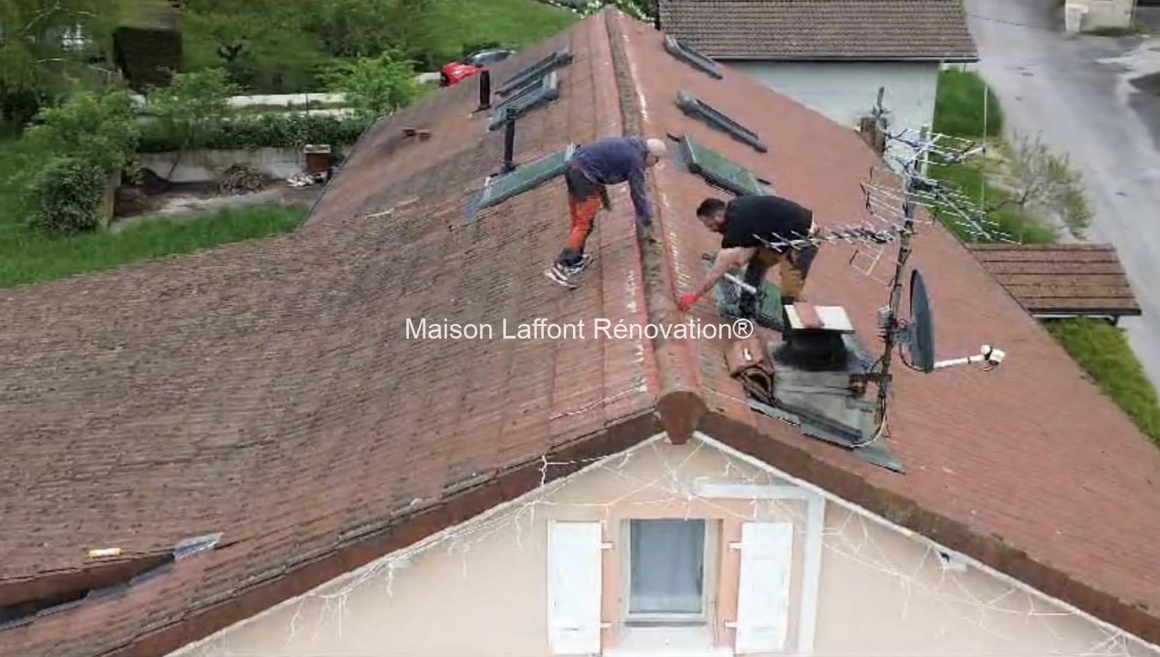 remplacement faitage