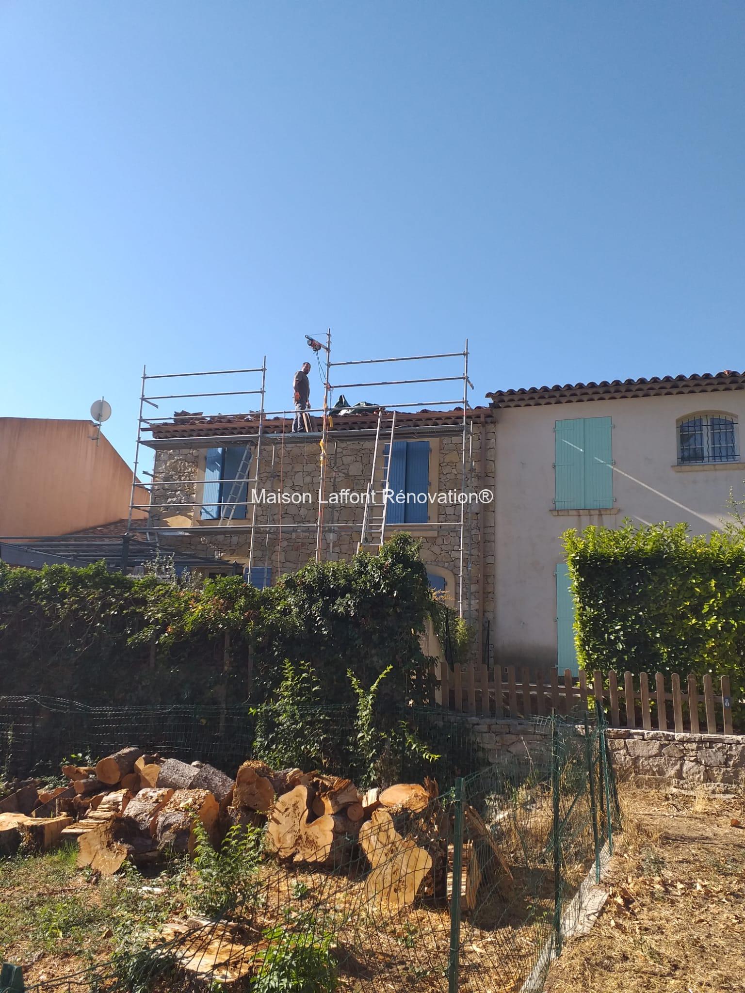 Remplacement d'une toiture à Toulouse