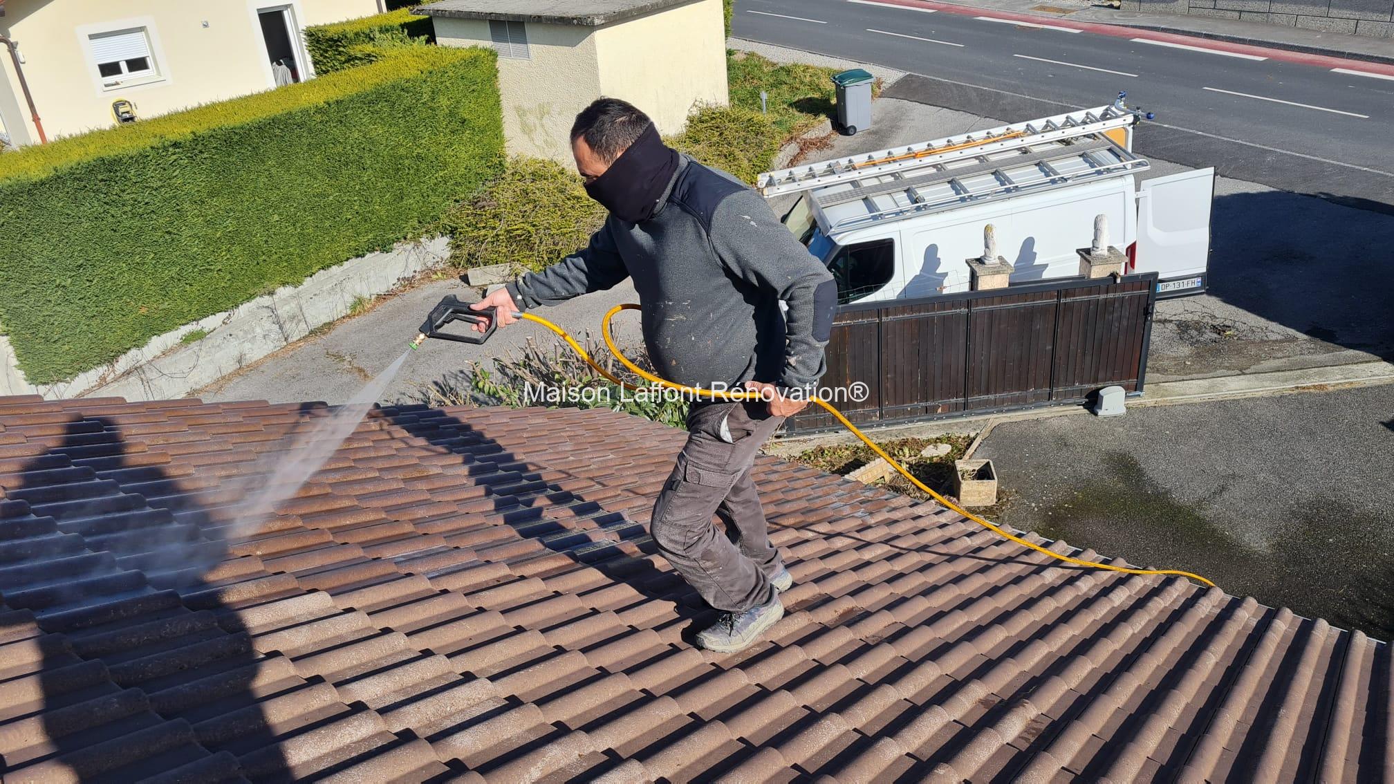 Traitement hydrofuge toiture